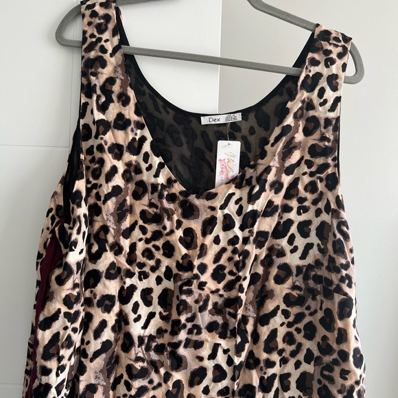 Dex Leopard Print Shirt - 3X - Picture 3 of 7